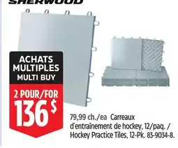Canadian Tire Sherwood Hockey Practice Tiles offer