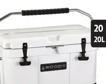 Canadian Tire Woods Arctic Roto-Moulded Series Rugged Rotationally-Moulded Construction for Durability 20L offer