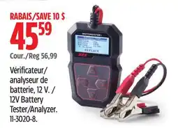 Canadian Tire 12V Battery Analyzer offer