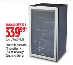 Canadian Tire Master Chef 115-Can Beverage Centre offer