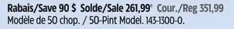 Canadian Tire For Living 50-Pint Model offer