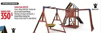 Canadian Tire Sportspower Grand Mesa Swing Set offer
