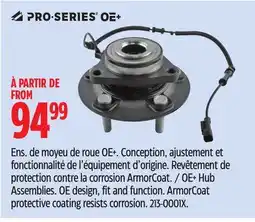Canadian Tire Pro-Series OE+ Hub Assemblies offer