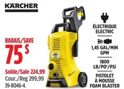 Canadian Tire Karcher FOAM BLASTER offer
