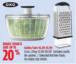 Canadian Tire Oxo Selected Kitchen Tools offer