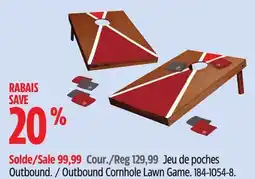 Canadian Tire Outbound Cornhole Lawn Game offer