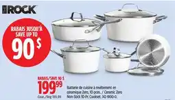 Canadian Tire Heritage The Rock Ceramic Zero Non-Stick 10-Pc Cookset offer