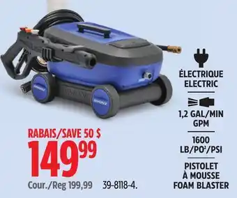 Canadian Tire Simoniz ELECTRIC 1,2 1,2 GAL/MIN GPM offer