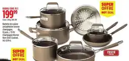 Canadian Tire Paderno 12-Pc Champagne Bronze Non-Stick Cookset offer