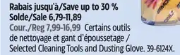Canadian Tire Selected Cleaning Tools and Dusting Glove offer