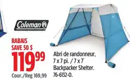 Canadian Tire 7 x 7' Backpacker Shelter offer