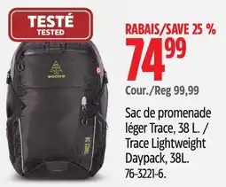 Canadian Tire Woods Trace Lightweight Daypack offer