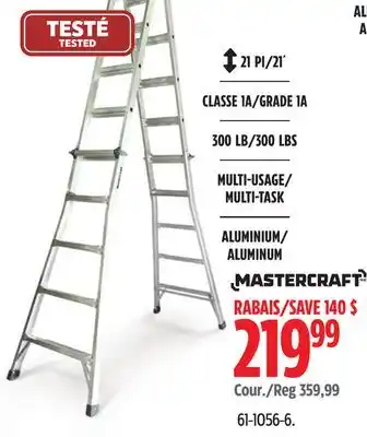 Canadian Tire MULTI USAGE/ MULTI TASK/ ALUMINUM offer