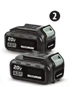 Canadian Tire Maximum Selected Power Tools, Kits and Battery offer