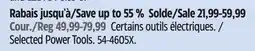 Canadian Tire Mastercraft Selected Power Tools offer