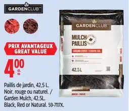 Canadian Tire Garden Club Garden Mulch offer