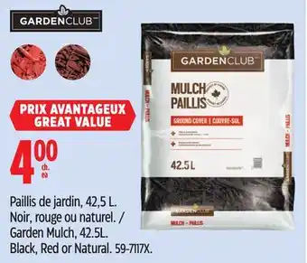 Canadian Tire Garden Club Garden Mulch offer