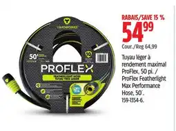 Canadian Tire Yardworks ProFlex Featherlight Max Performance Hose offer