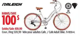Canadian Tire RALEIGH Cafe Adult Bike offer