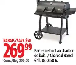 Canadian Tire Master Chef Charcoal Barrel Grill offer