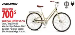 Canadian Tire Raleigh Dobson Electric Bike offer