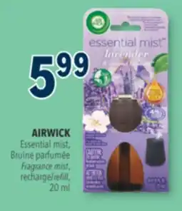 Familiprix AIRWICK Fragrance mist, refill, 20 ml offer