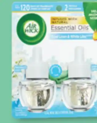 Familiprix Air Wick Essential Oils Scented oil refills Cool Linen & White Lilac 2x20ml offer