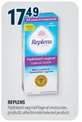 Familiprix Replens pre-filled applicators vaginal moisturizer gel 8x2.5ml offer