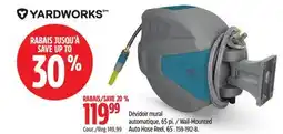 Canadian Tire Wall-Mounted Auto Hose Reel, 65´ offer