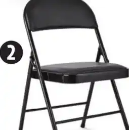 Canadian Tire Padded Vinyl Folding Chair offer