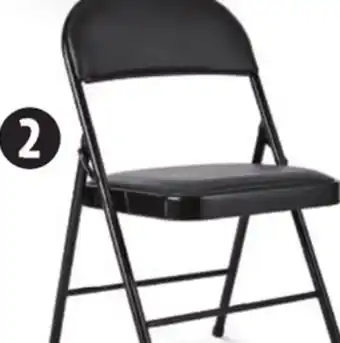 Canadian Tire Padded Vinyl Folding Chair offer