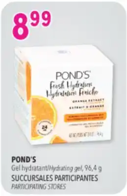 Familiprix POND'S, Gel Hydrating gel offer