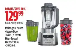 Canadian Tire Ninja Twisti High-Speed Blender Duo offer