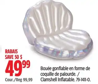 Canadian Tire Clamshell Inflatable offer