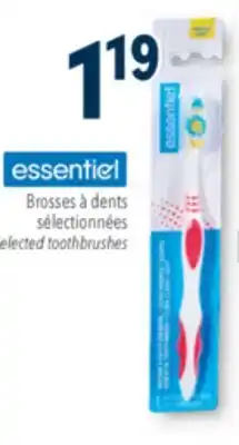 Familiprix Essentiel toothbrush soft offer