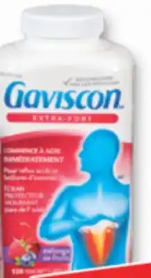 Familiprix Gaviscon extra strength fruit blend liquid 600ml offer