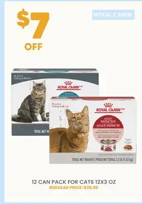 Chico Royal Canin 12 CAN PACK FOR CATS 12X3 OZ offer