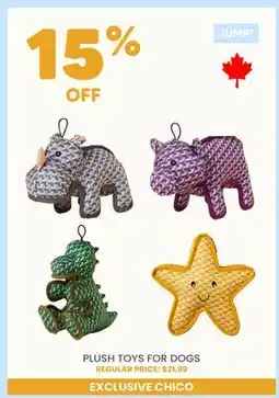 Chico PLUSH TOYS FOR DOGS offer