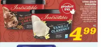 Marché Richelieu CRÈME GLACÉE IRRÉSISTIBLE | IRRÉSISTIBLE ICE CREAM offer