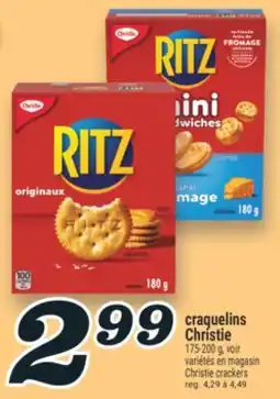 Marché Richelieu CRAQUELINS CHRISTIE | CHRISTIE CRACKERS offer