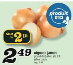 Marché Richelieu OIGNONS JAUNES | YELLOW ONIONS offer