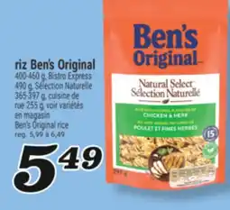 Marché Richelieu RIZ BEN'S ORIGINAL | BEN'S ORIGINAL RICE offer