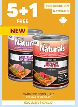 Chico PERFORMATRIN NATURALS CANS FOR DOGS offer