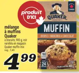 Marché Richelieu MÉLANGE À MUFFINS QUAKER | QUAKER MUFFIN MIX offer