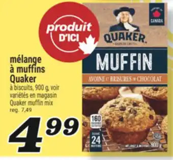 Marché Richelieu MÉLANGE À MUFFINS QUAKER | QUAKER MUFFIN MIX offer