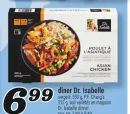 Marché Richelieu dîner Dr. Isabelle | Dr. Isabelle dinner offer