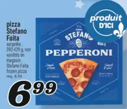 Marché Richelieu PIZZA STEFANO FAITA | STEFANO FAITA FROZEN PIZZA offer