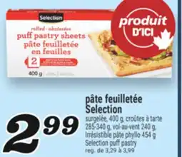Marché Richelieu PÂTE FEUILLETÉE SELECTION | SELECTION PUFF PASTRY offer