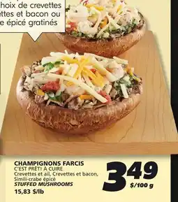 IGA C'EST PRÊT! À CUIRE STUFFED MUSHROOMS offer