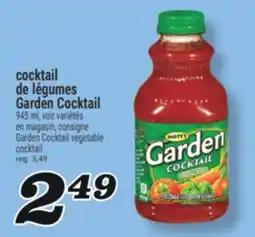 Marché Richelieu cocktail de légumes Garden Cocktail | Garden Cocktail vegetable cocktail offer